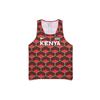 Nike Tank Tops Men's Red Moderate Straight Fit CV0371-673