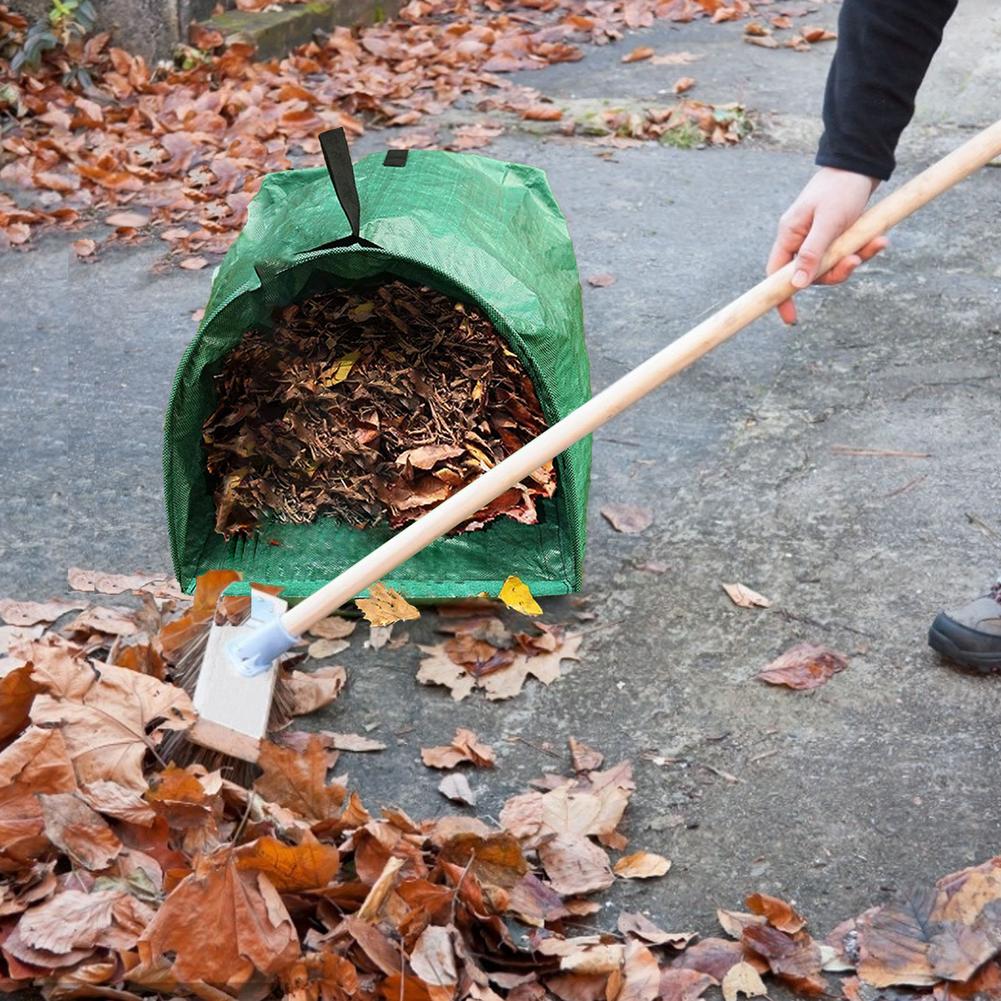 Large Capacity Garden Bag Deciduous Bag Reusable Leaf Sack Trash Can Garden Garbage Waste Collection Container Storage Bag
