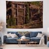 Retro Countryside Cottage Style Tapestry Natural Element Decorative Painting Creates a Warm Home Atmosphere