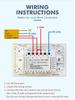 Zigbee Smart Touch Curtain Switch with Alexa Voice Control and Tuya Integration