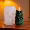 Layer Owl Candle Mold,Animal Candle Silicone Mold for Candle Making,DIYS Resin Crafts Mold for Aromatherapys Candle