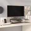 51725 vidaXL Monitor Stand Black 37x28x11.5 Cm