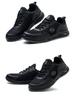 Men's Anti-Smash Breathable Safety Shoes - Wear-Resistant PU Sole, Comfortable Mesh Labor Protection Footwear
