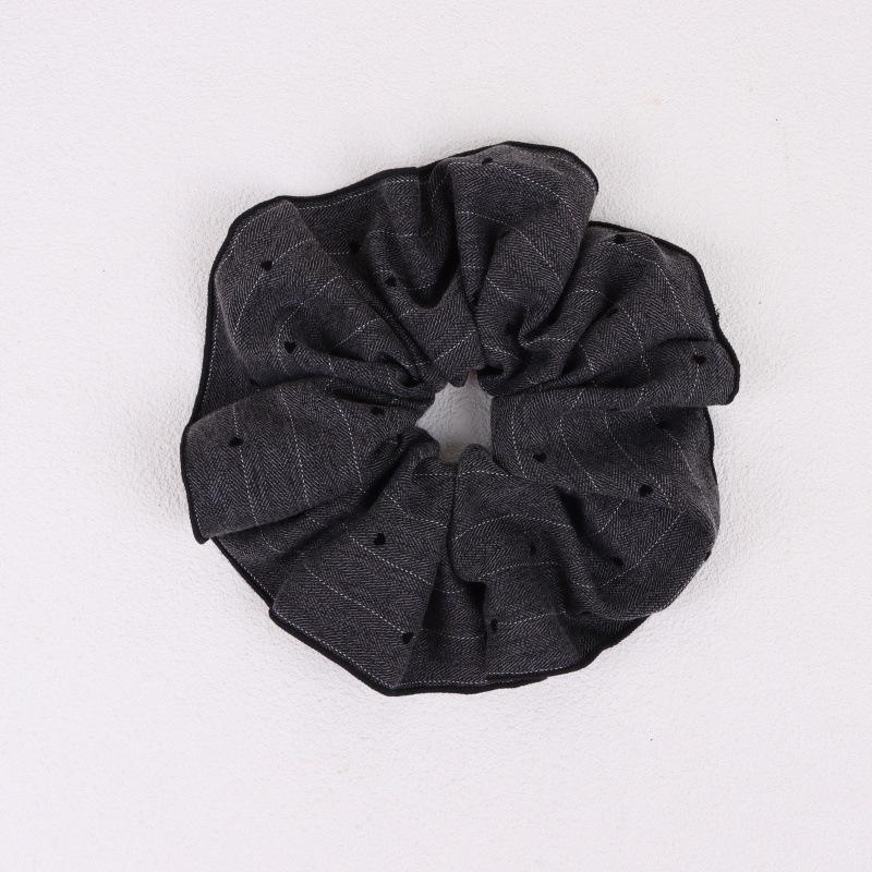 

New Love Polka Dot Scrunchie - Trendy Korean Style Women s Versatile Headwear чёрный