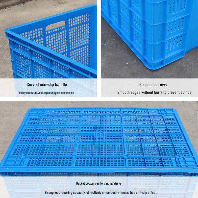 Rechteckige Verdickte Perforierte Kunststoff-Lagerkiste