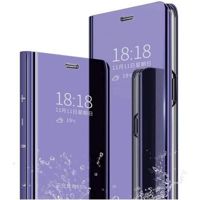 Case - LuffyShop - Redmi Note 9 Pro Max - PU Leather - Plating Mirror - Intelligent Stand
