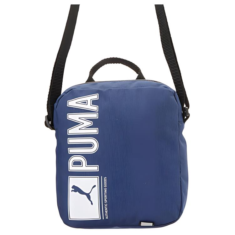 

New PUMA Polyester Crossbody Bag, Shoulder Bag Unisex Marine Blue 073472-02 17.0*4.6*17.0CM