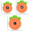 Cartoon Carrot Shaped Rabbit Mat Breathable Kitty Sofa Bed Hamster Cage Bed  for Hamster Kitty