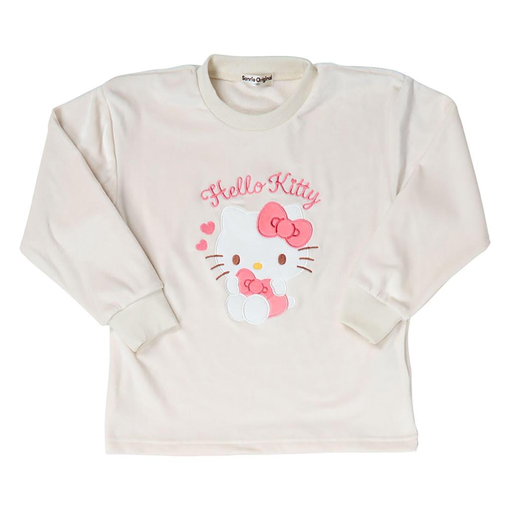 Sanrio Fleece Hello Name Space On 268674 Kids' Pajamas, Kitty, 110cm, Tag,