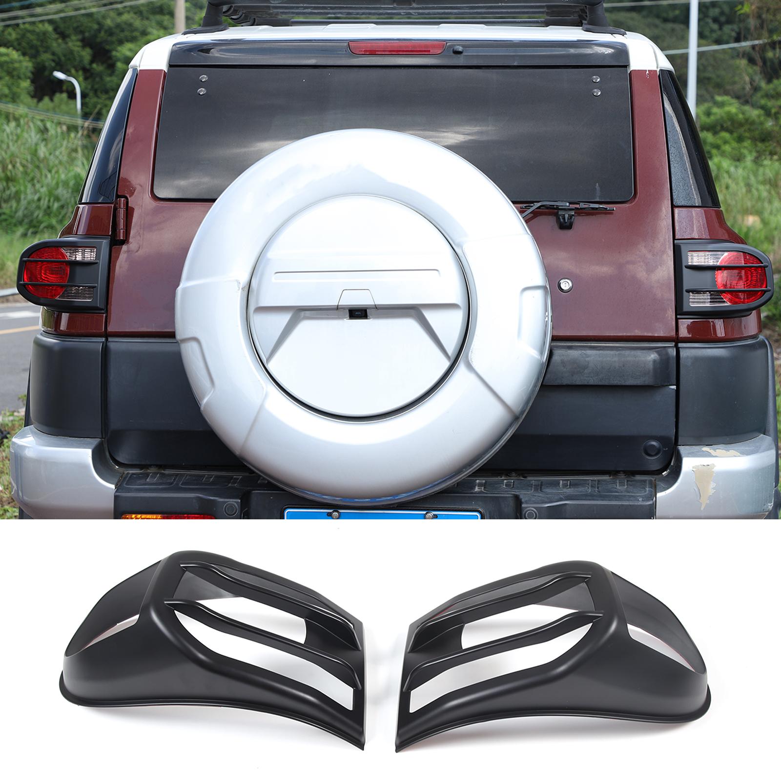 

Для Toyota FJ Cruiser 2007-2026 ABS Глянцевий чорний Автомобільні Передні Протитуманні Фари Бампер Рамка Оздоблення Кришка Фари Аксесуари