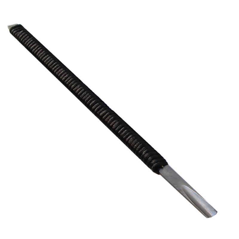 Nitrided White Steel Handmade Woodworking Carving Knife with Hardwood Handle