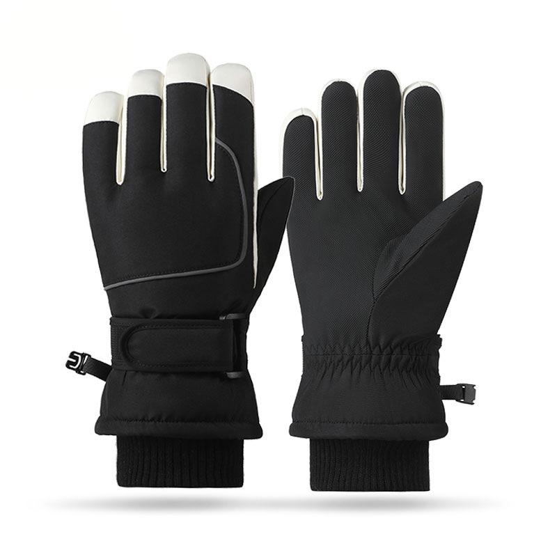 Winter Gloves Fit For Men Women, Waterproof Thermal Snow Ski Gloves Outdoor - Work, Hiking, Skiing, Running, Biking, Riding Glove