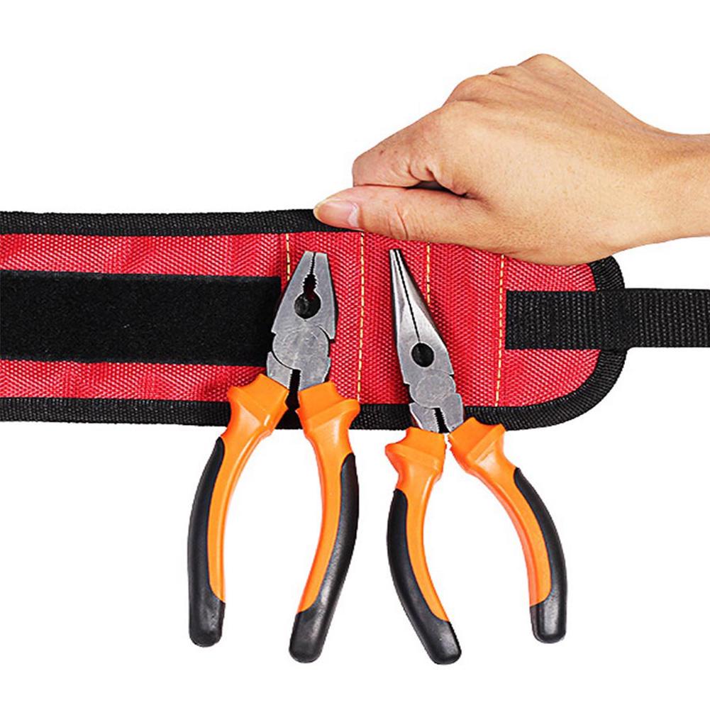 Magnetic Wrist Support Band with Strong Magnets for Holding Screws Nail Bracelet Belt Support Chuck