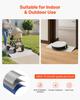 Door Threshold Ramp, 59 mm Rise, Aluminum Alloy Threshold Ramp Rated 363 kg Load Capacity, Handicap Ramps for Home Steps for Wheelchair, Scooters,