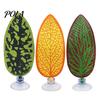 Betta Tank Accessory Hammock Leaf, Fish Resting Breeding Bed, Suction Cup Leaf Rest Spot Spawning Spot, Aquarium Decoration for Bed