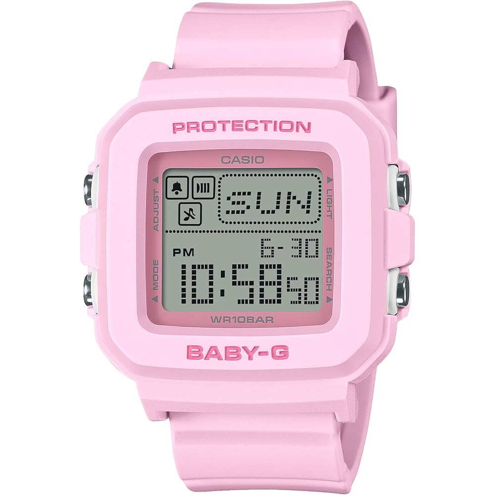 Casio Baby-G BGD-10-4JF Women s Watch Pink Analog Digital Waterproof