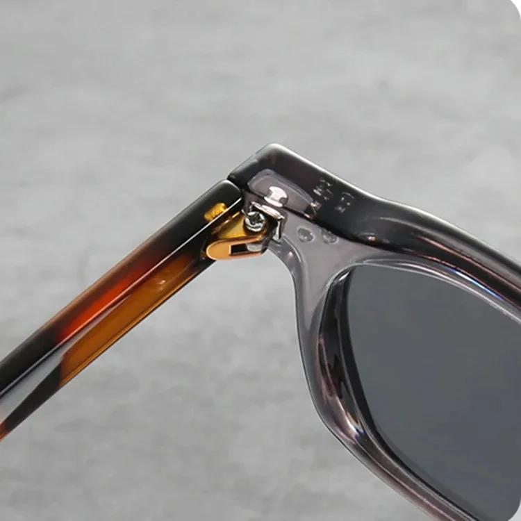 Vintage Retro Square Sunglasses for Men Women Trendy Sun Protection Shades Gafas De Sol Fashion Nail Eyewear