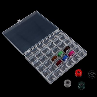 36-Shaft Durable Empty Bobbin Sewing Machine Bobbin Box Storage Box Plastic Box