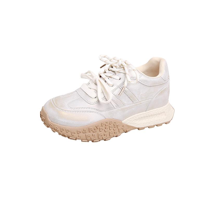 

.См увеличение внутренней высоты~ весна новая универсальная мода мягкая подошва удобные нескользящие повседневные спортивные туфли 34