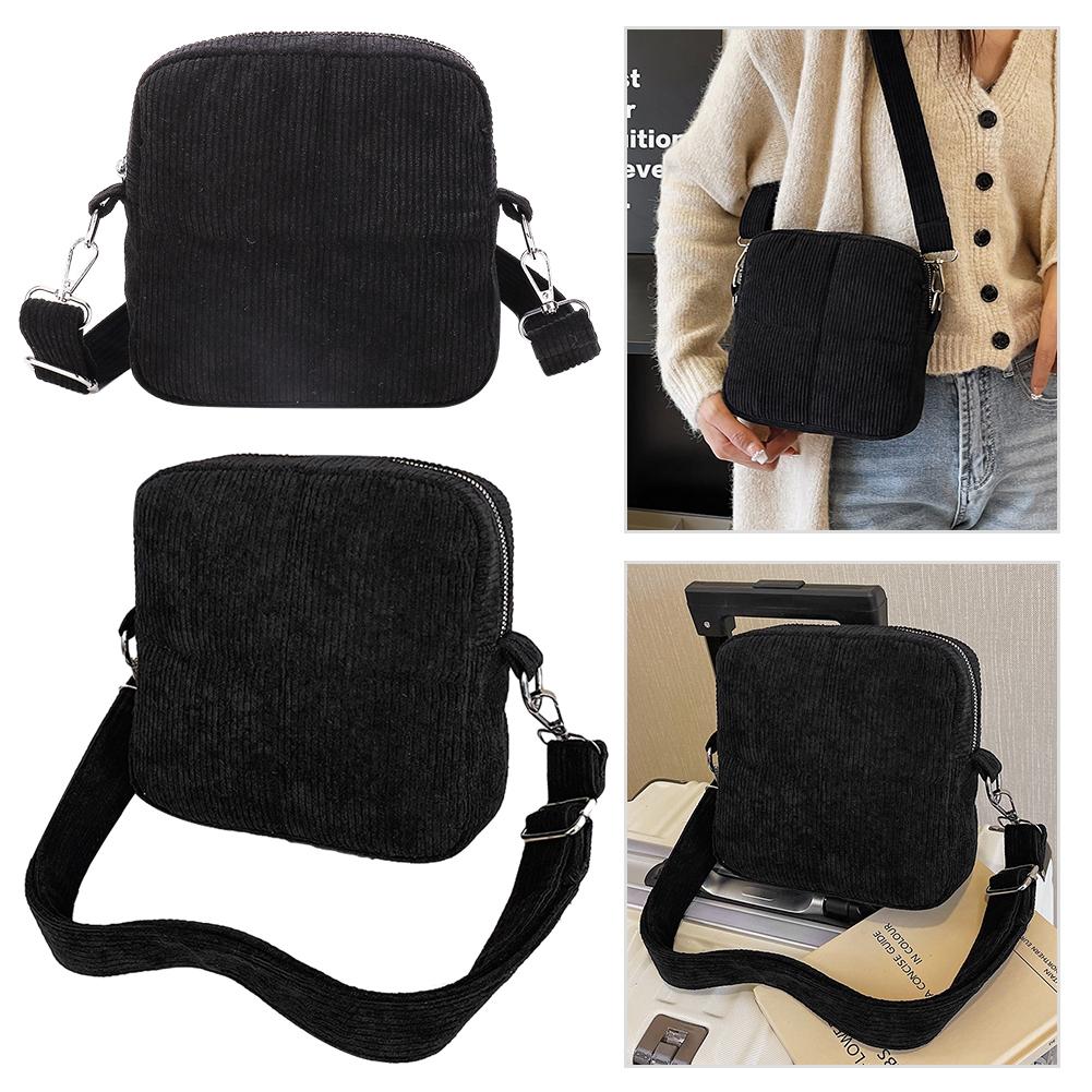 

Женская вельветовая сумка-мессенджер, повседневная сумка через плечо, модная маленькая квадратная сумка, стеганая сумка через плечо, сумка-шоппер, кошелек-тоут