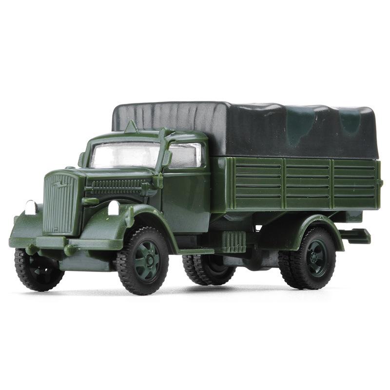 Opel-Blitz Truck TOW Anti-tank Missile Hummer Assembly Model Military Vehicles Plastic Toy Collectibles Armored Vehicle A29