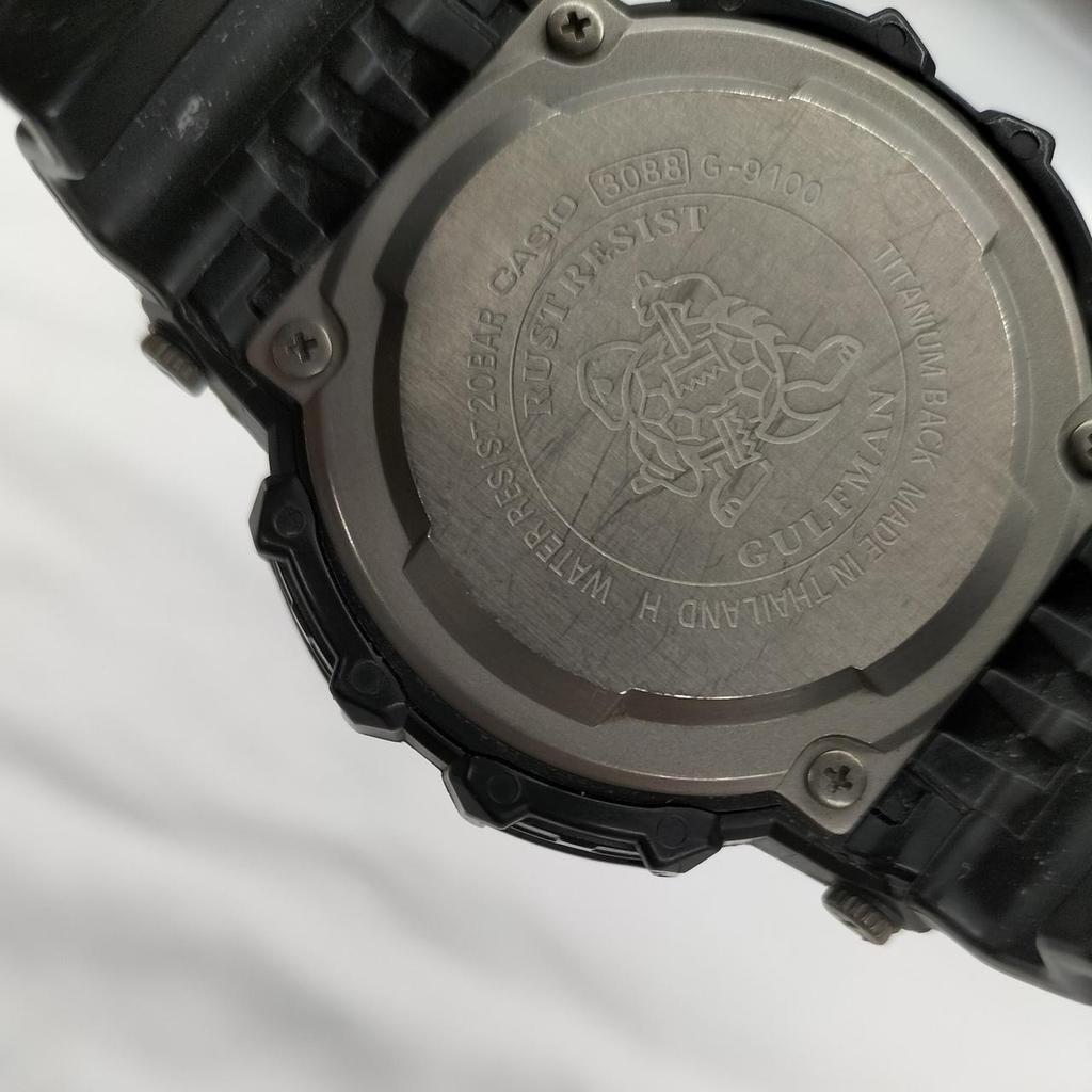 Used CASIO G-9100 G-SHOCK