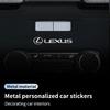 AABGD1 3D Metal Car Emblem Letter Decorative Stickers Badge Decal For Lexus F SPORT ES ES300 GS IS GS200 LS LX570 RX300 IS250 LX NX UX