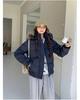 Women’s Short Big Fur Collar Hooded Windproof Thicken Warm Winter Jacket