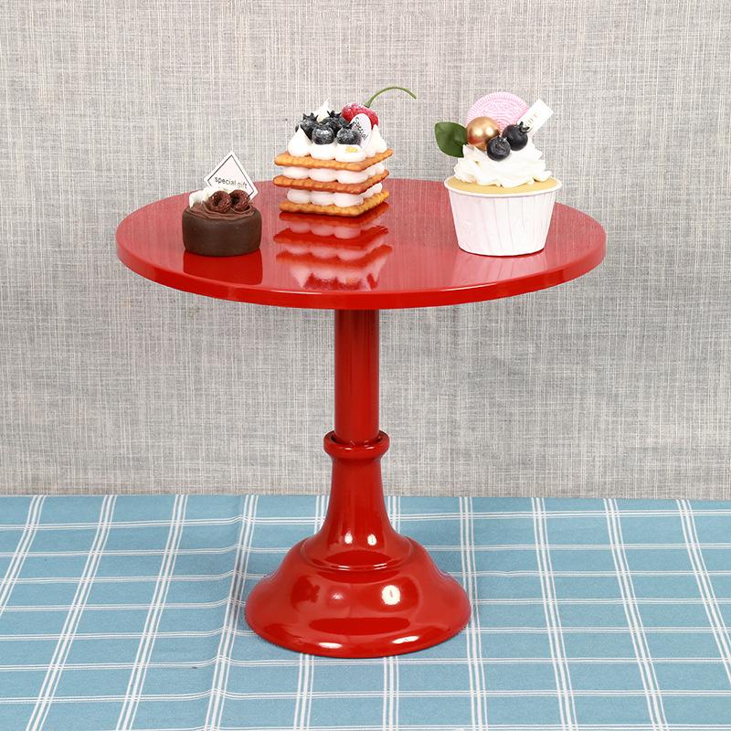 Stojan na dorty z tepaného železa Stojan na domácí párty Stojan na zákusky Svatební dekorace Podnos na narozeninový dort Podnos na odpolední čaj s ovocem