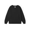 Fashion Loose Solid Color Men's Crew Neck Cotton-Blend Double-Faced Sweatshirt Women's Korean Style Casual Long-Sleeve Couple's Basic Sweatshirt
