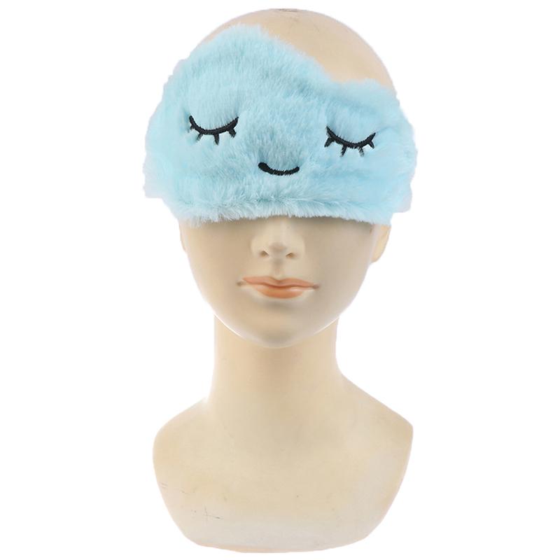 Eye Mask Blindfold Cartoon Eye Mask Eyelashes Sleep Shade Sleeping Aid Eye Patch