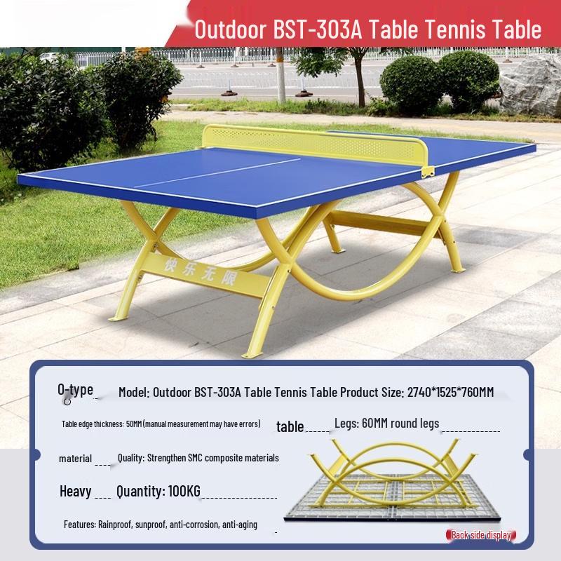 Jundingying Outdoor SMC Standard Ping Pong Table