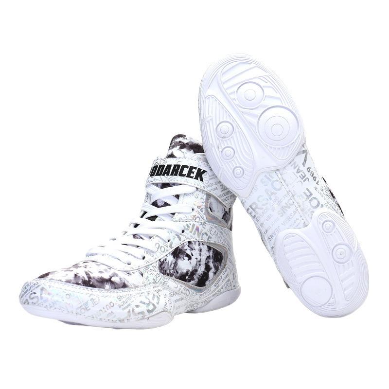Boxing shoes Men's shoes Multi-color wrestling shoes Fighting shoes Sanda shoes Comprehensive training Fighting shoes Professional