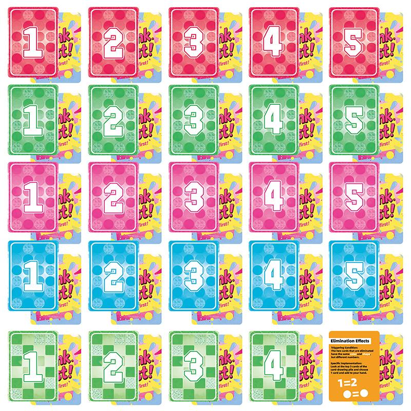 1 Box Quick Thinking Number Puzzle Party Card Game Drink Cards Fun Drinking Game Accessories For Social Events,Party A