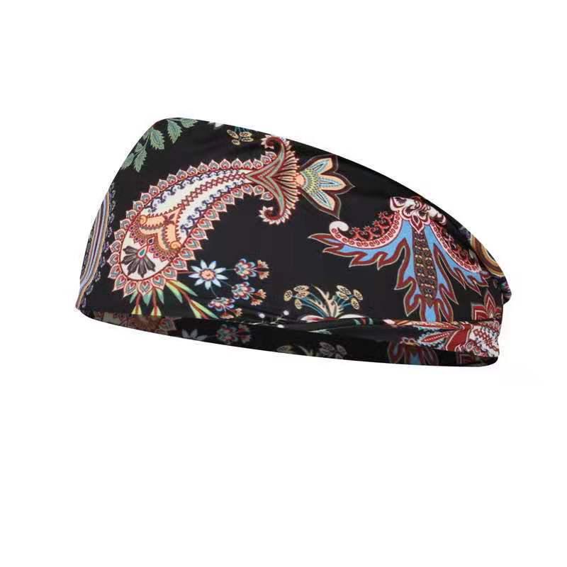 Ellie Bohemian Floral Knot Sport Hairband for Women
