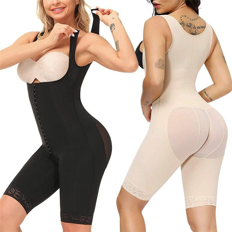 Women Plus Size One Piece Camisole Shapewear Tummy Control Butt Lift Body Shaper