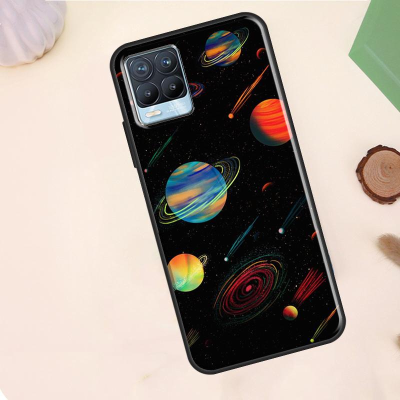 

Magic Space Planet Case For Realme C75 C63 C61 C55 C51 C53 C35 C65 C67 C71 11 12 13 14 15 Pro Plus GT6 GT7 Pro Realme C53