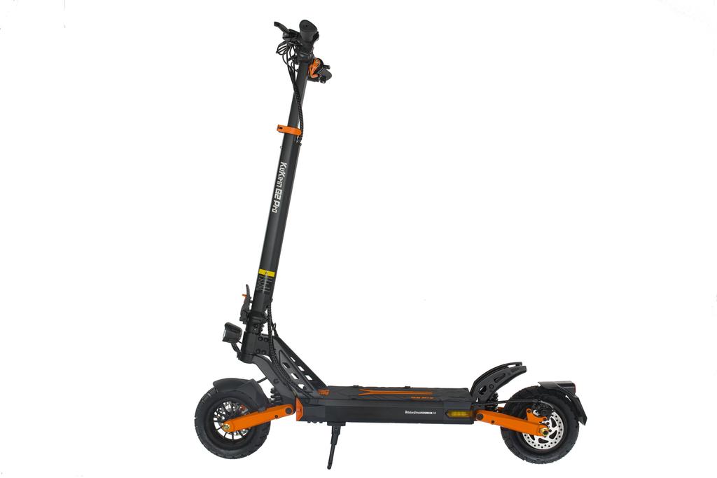 Kukirin G2 Pro 600W Motor 48V 15.6AH Battery Electric Scooter 6-light Safety System 45 Km/h Speed 58 KM Range 9" Tires E-Scooter