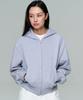 Era Unisex Era Oversized Hooded Zip-Up - Melange Gray