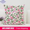 Home Decor Roses Flowers Pillowcase 45*45 Decorative Pillow Cover For Living Room Cushions 45X45 Cushions Covers Bed Pillowcases