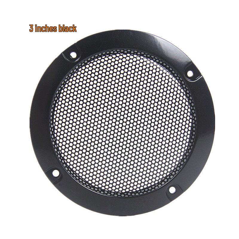 3-Inch Car Speaker Metal Mesh Cover and Decorative Ring