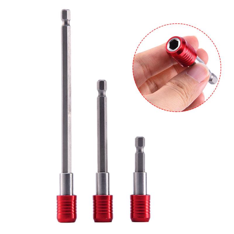 Magnetic Screwdriver Drill Bit Rod Hex Shank Holder Practical 1//4/" Accs Tool
