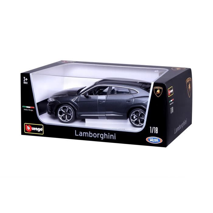 Voiture en métal - BBURAGO - Lamborghini Urus - Gris - Echelle 1/18