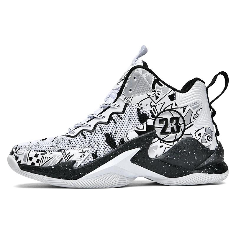 Fashion Men Basketball Shoes Field Training Sports Tennis Shoes 2024 New Male Sneakers Non Slip Luxury Basketball Shoes for Children