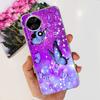 For Huawei Nova 12 Pro Nova12 Lite Nova 11i Case Transparent Soft Slim TPU Silicone Cover Bumper Nova12 Nova11i Astronaut Flower