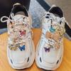 12 st Färgglada Fjärils Skosnören Berlocker för Sneakers Dekorationer Pärla Guld Kärlek Sko Berlock Set DIY Sko Tillbehör