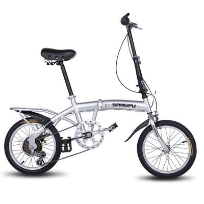 Sunpu 16-inch 6-Speed Folding Bicycle