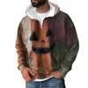 Men Zipper With Pockets  Vintage Hoodies Casual Sweatshirts Lightweight