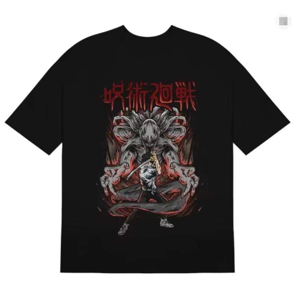 

2026 Fashion Okkotsu Yuta Summer TShirt Unisex Cotton Jujutsu Women Short Sleeve Unisex Top Kaisen 4XL