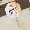 Cultural Creative Hand-painted Panda Round Fan